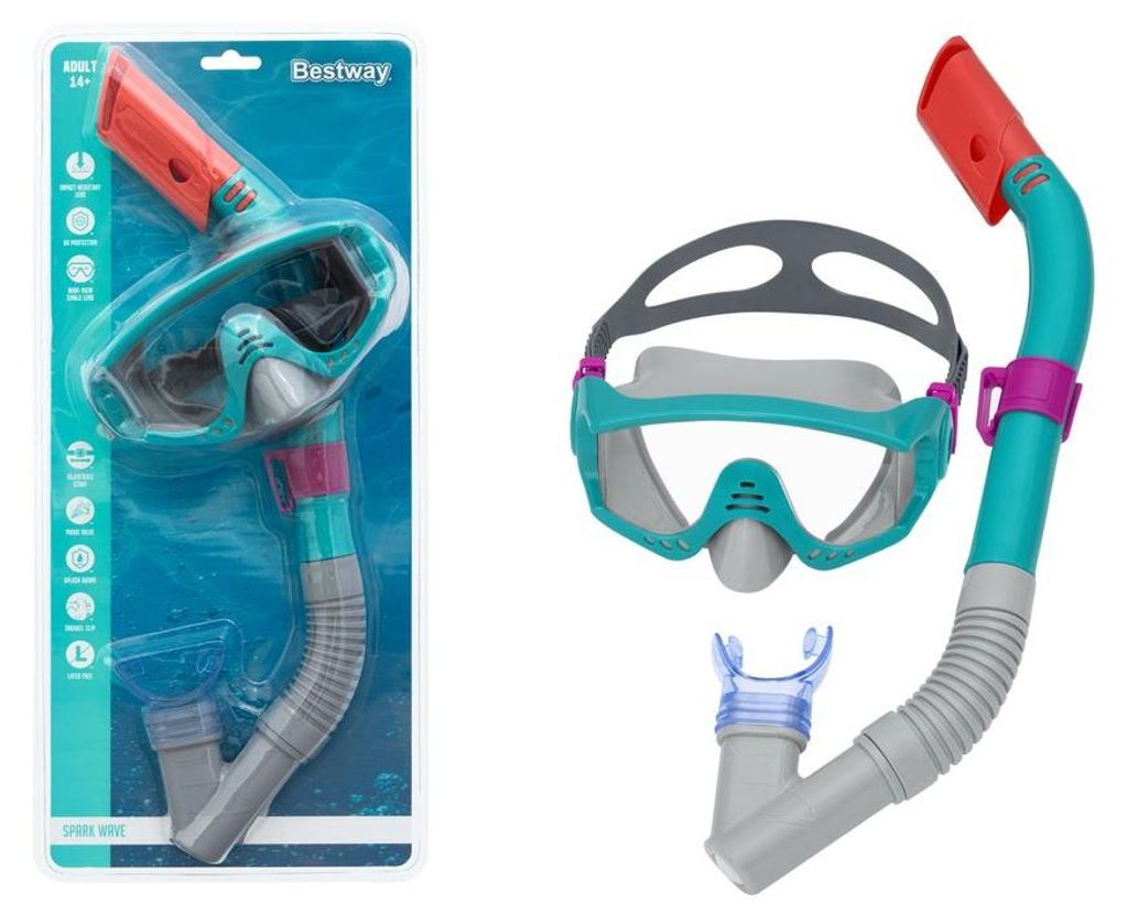 Bestway® Schnorchel-Set Spark Wave™ ab 14 Jahren, sortiert Produktbild 