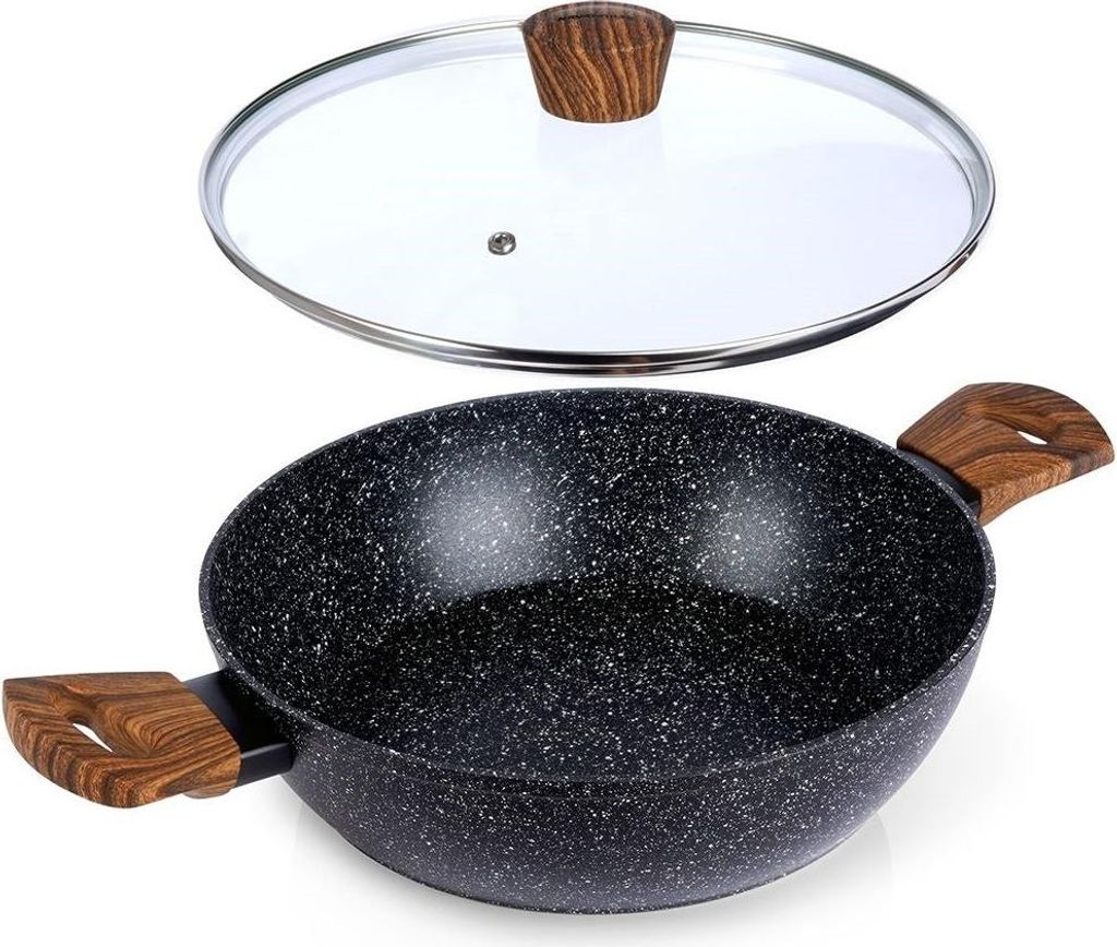 NAVA Pfanne / Bratpfanne mit Deckel NATURE mit Produktbild 