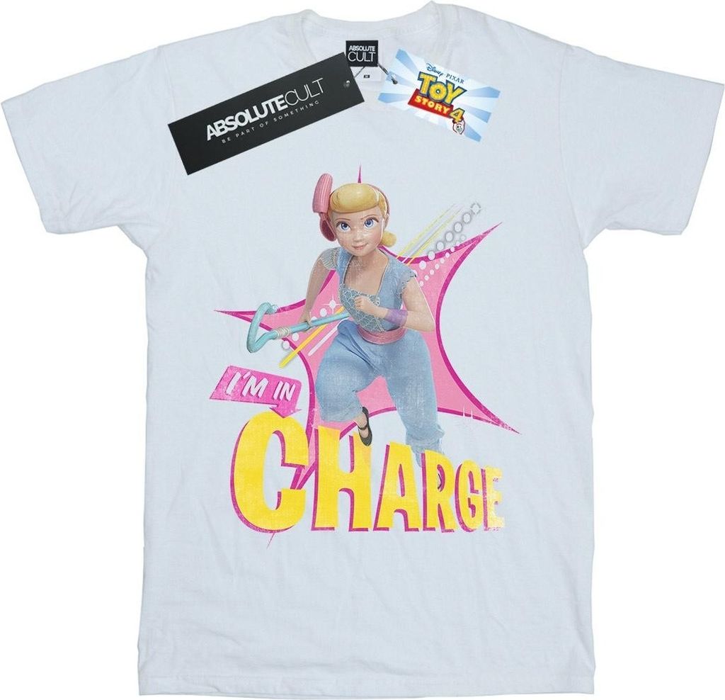 Disney - "Toy Story 4 In Charge" T-Shirt für Herren BI48430 (5XL) (Weiß)