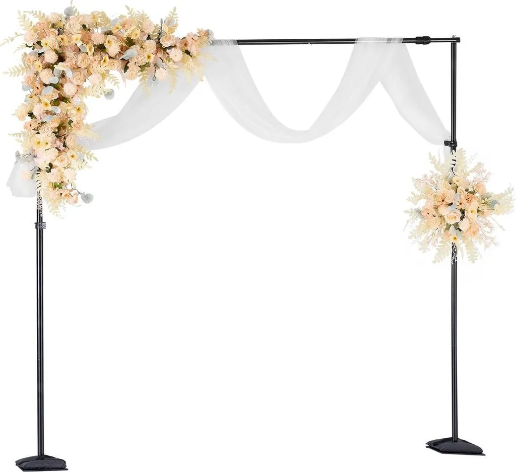 Kit Supporto Fondale 2,6x3m per Foto Studio e Feste | Struttura Regolabile