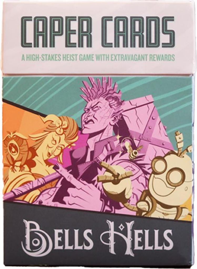 Caper Cards: Bells Hells - Kartenspiel - ENG Edition