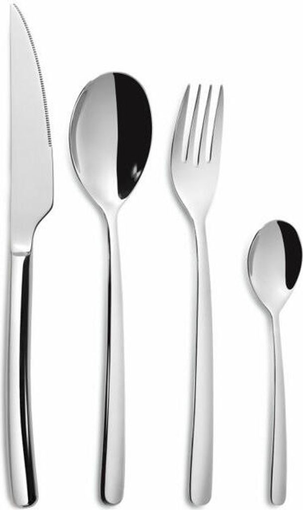 Comas Besteckset Cuba 24-tlg., Tafelbesteck, Spiegelfinish, Edelstahl, 2764