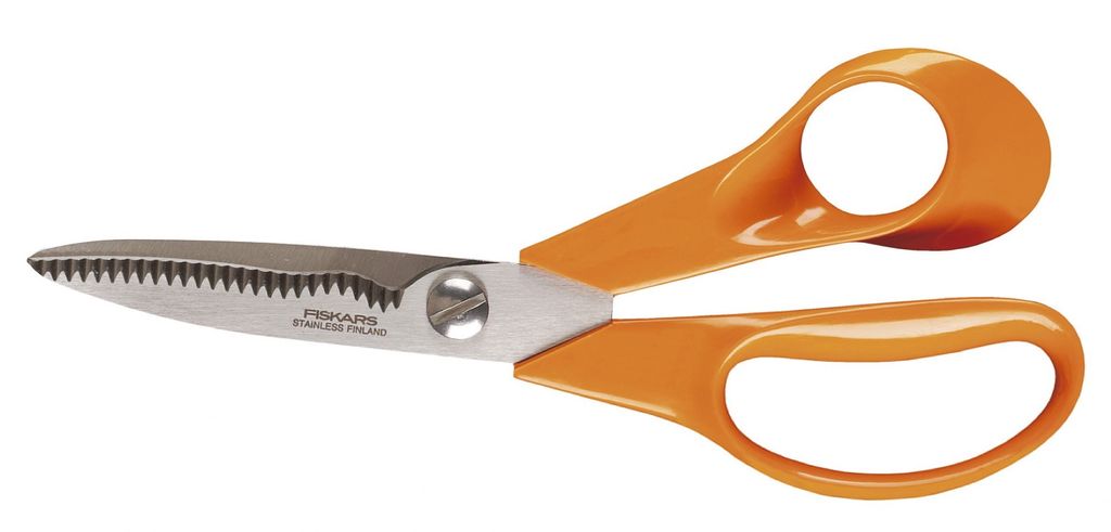 Fiskars 1000555 Coupe droite Orange, Acier inoxydable Image du produit 
