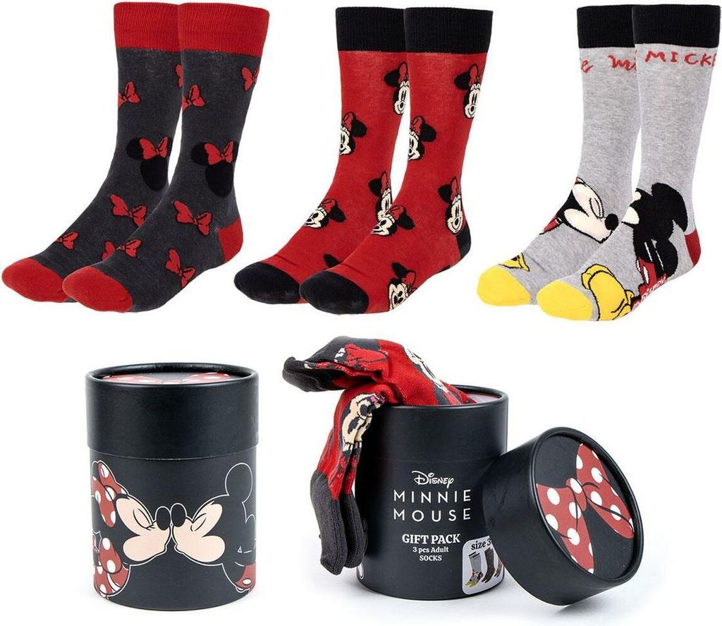 Disney Socken 3er-Pack Minnie 2 36-43 Produktbild 