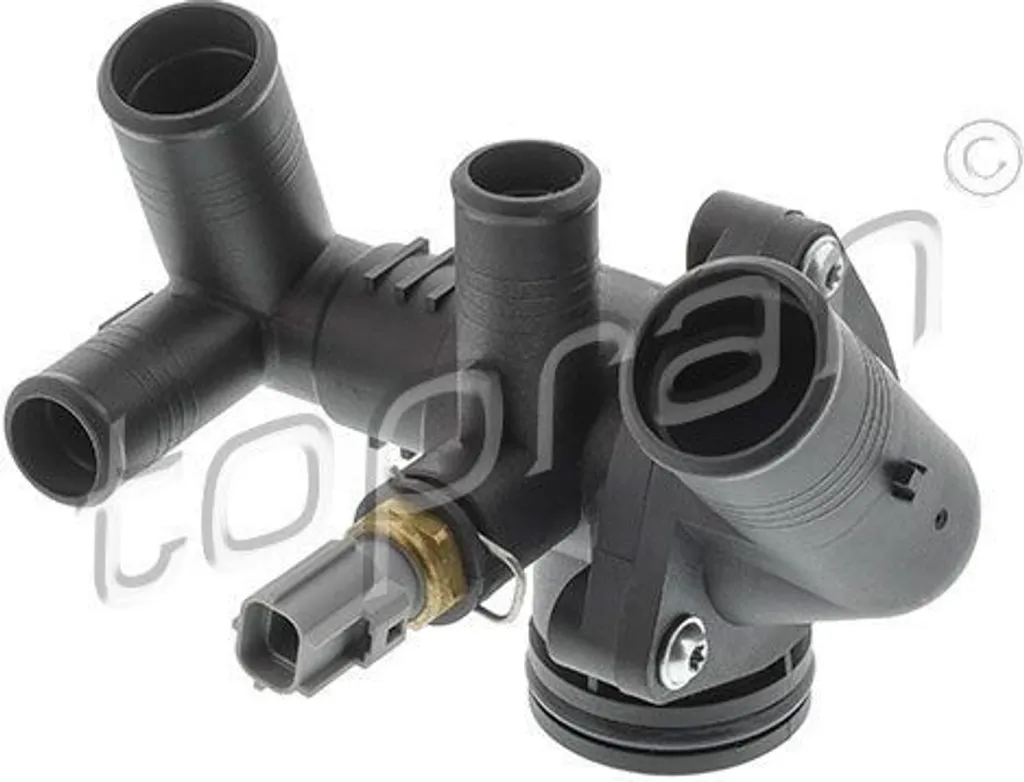 Thermostat moteur avec boîtier pour Transit Custom et Jumper 2.2 TDCi