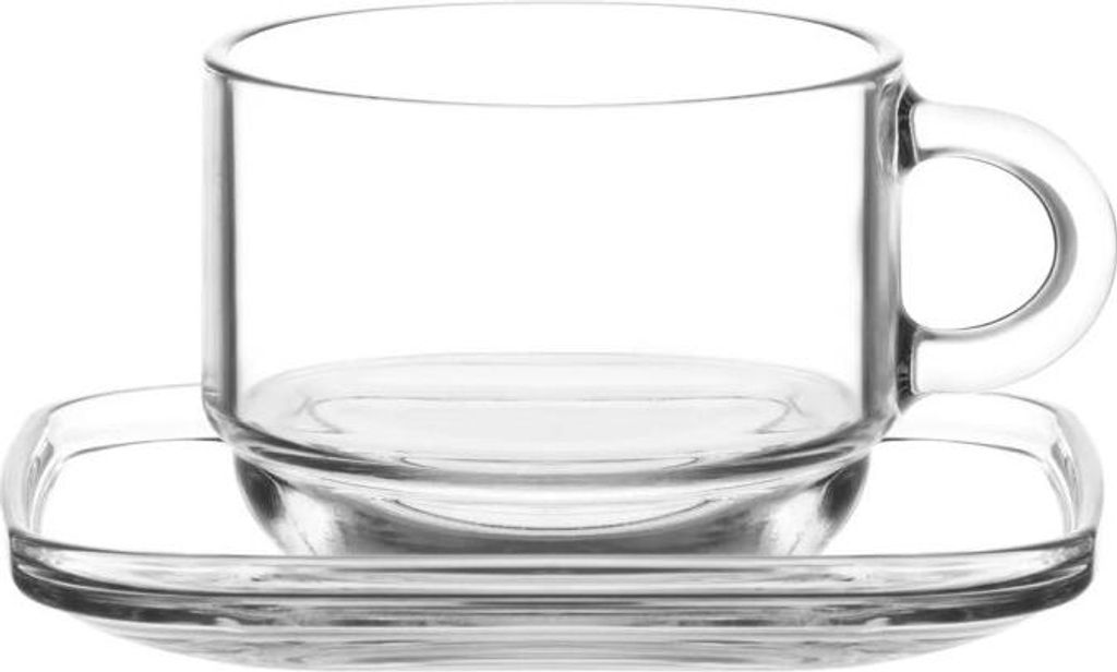LAV - Teeglas-Set - Cozy - 270 ml - Transparent - 12-teilig Produktbild 