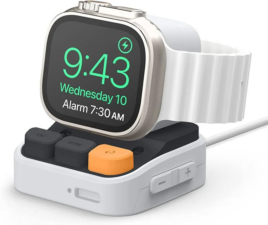 Elago Supporto W9 per Apple Watch Ultra Light Gray