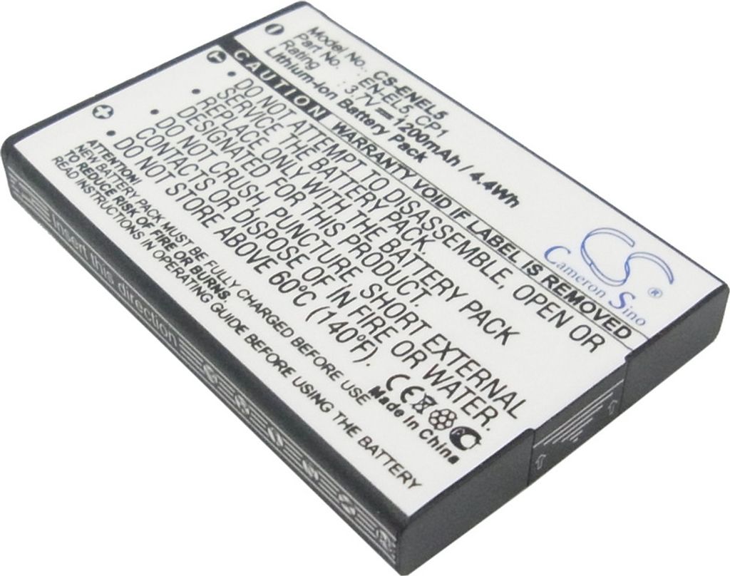 Batteri fr Cameron Sino Batteri fr Nikon EN-EL5 m.fl. Obrázek produktu 