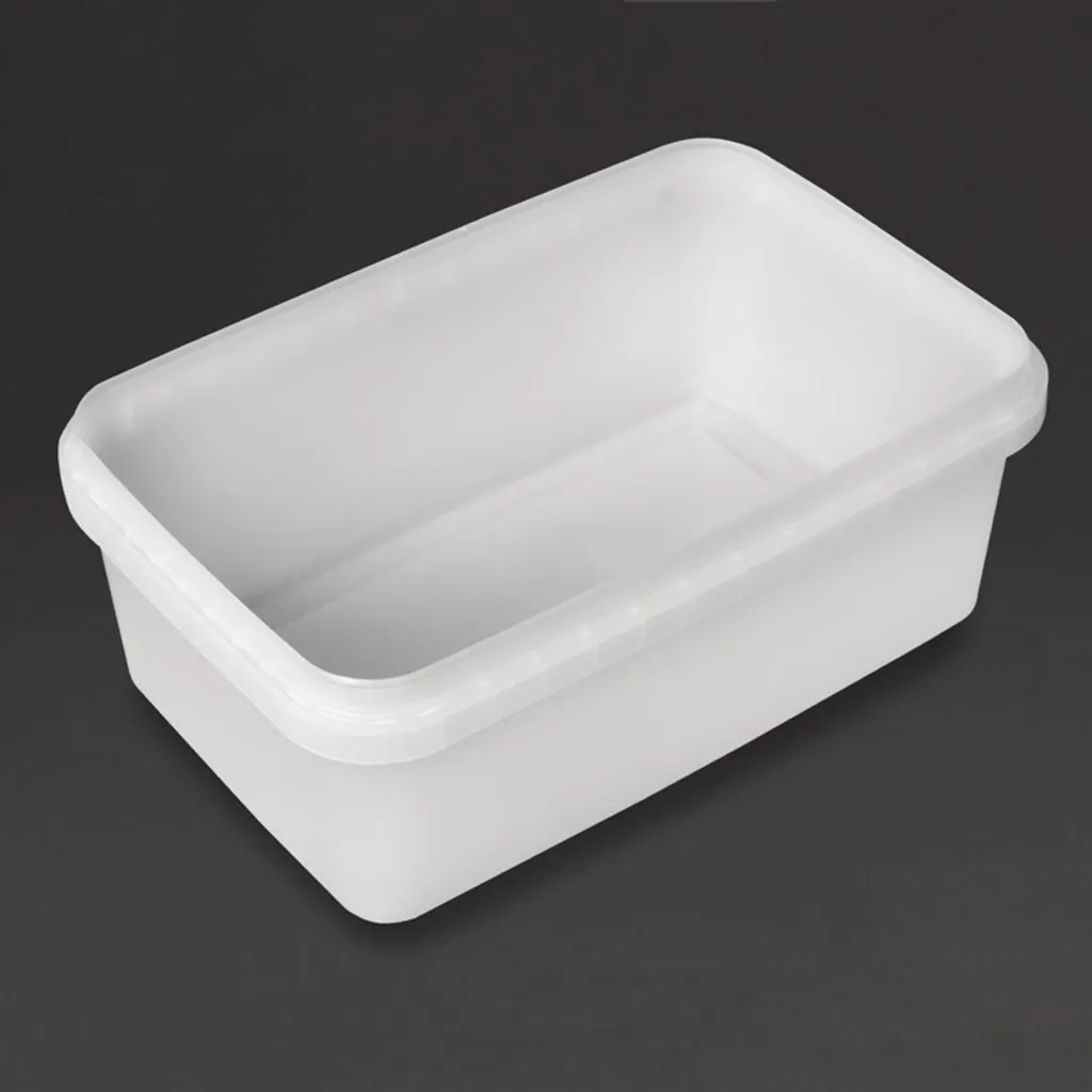 Pots de crème glacée 1,2 L anti-givre - 40 bacs de stockage fiables