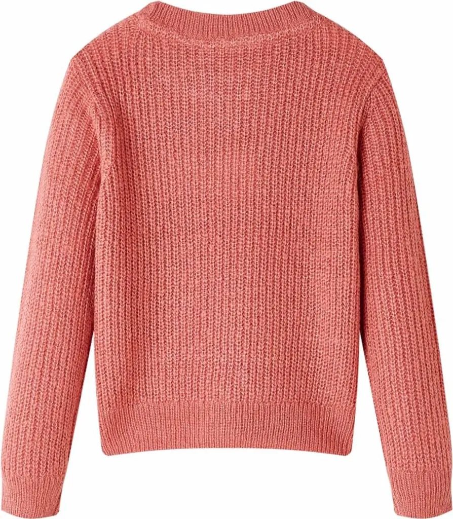 Offerta Maglione vidaXL Rosa 128 - Maglia Bambina Morbida per Inverno