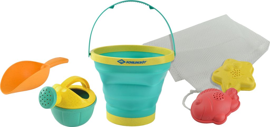 SCHILDKRÖT Sandspielzeug-Set Bucket Crew 5-teilig
