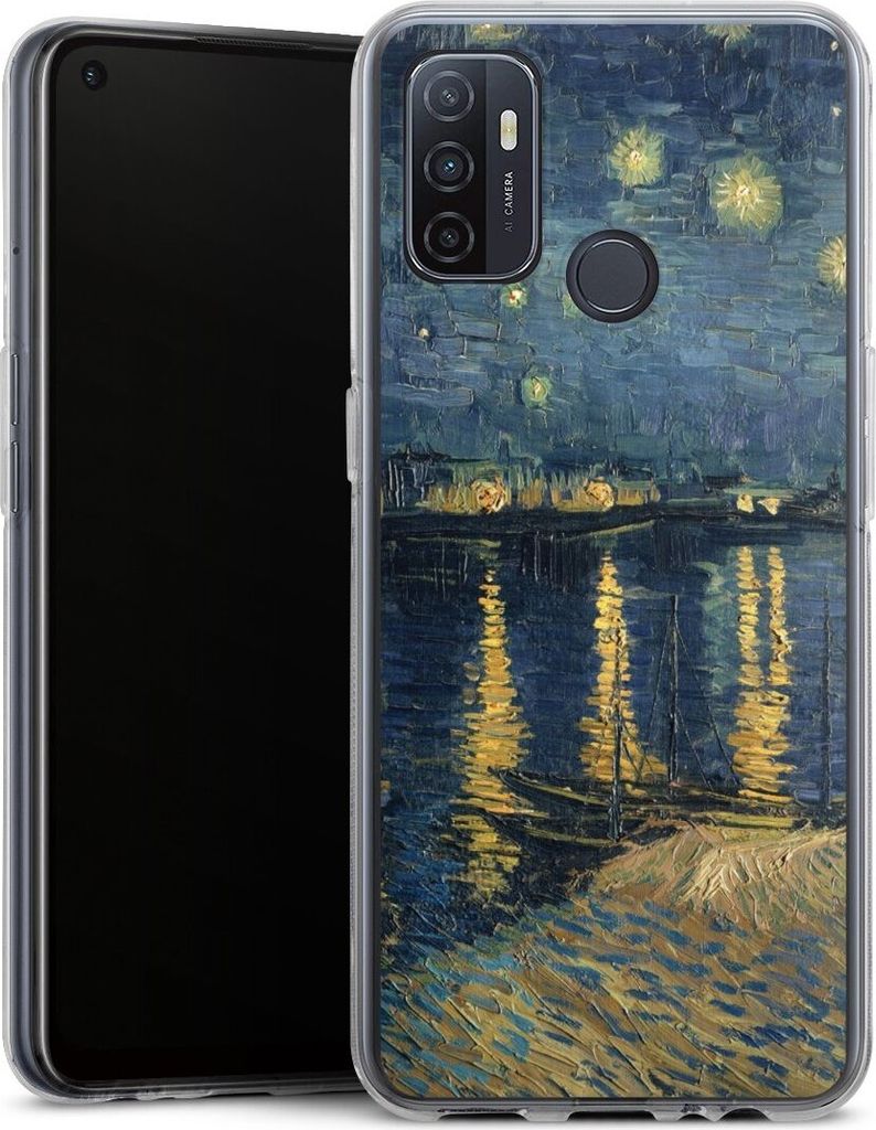 DeinDesign Handyhülle für Oppo A53 Silikon Hülle Case Smartphone Schutzhülle Kunst Malerei