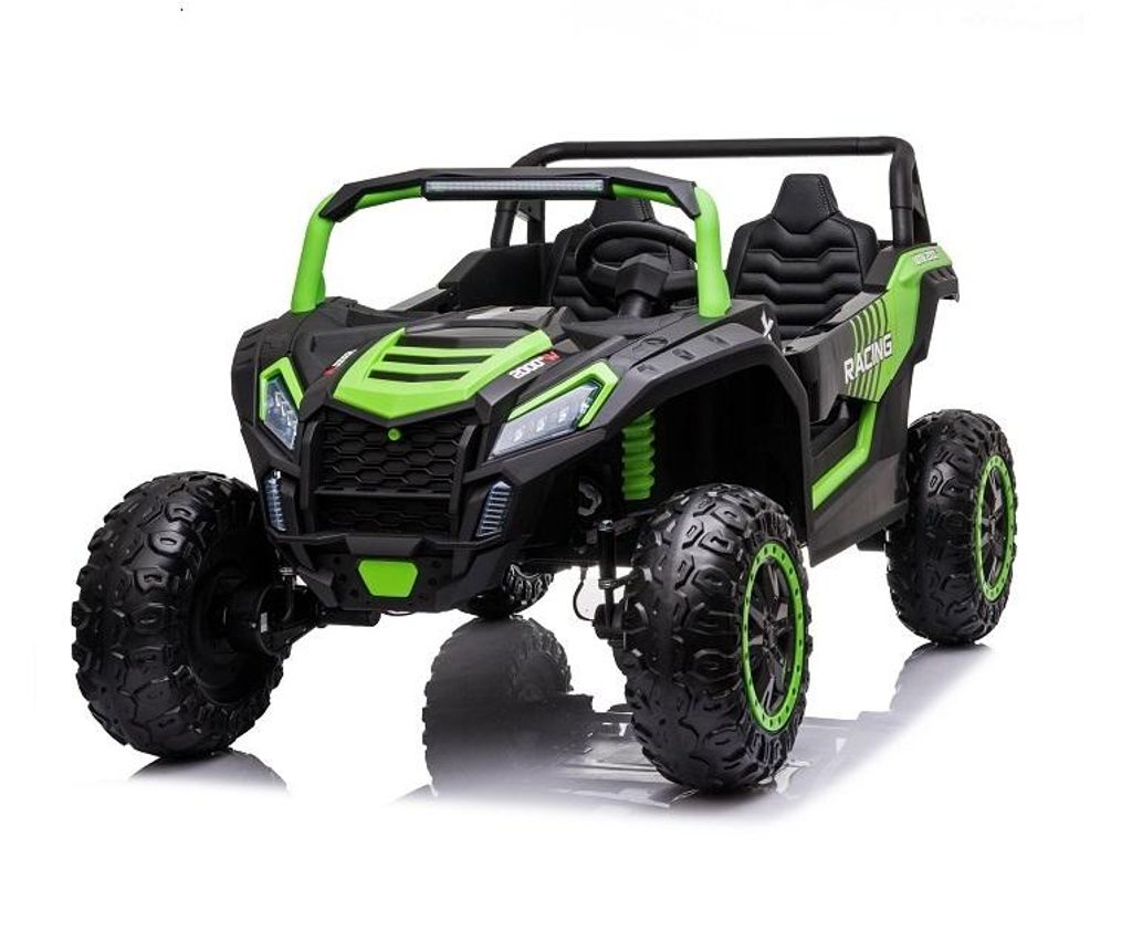 XXL Racing Buggy bis 16 km/h Kinderauto elektrisch Doppelsitzer mit 100 kg Traglast