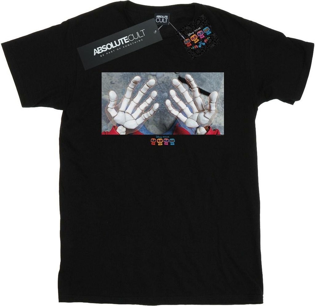 Disney - "Coco Hands" T-Shirt für Damen BI16507 (XL) (Schwarz)