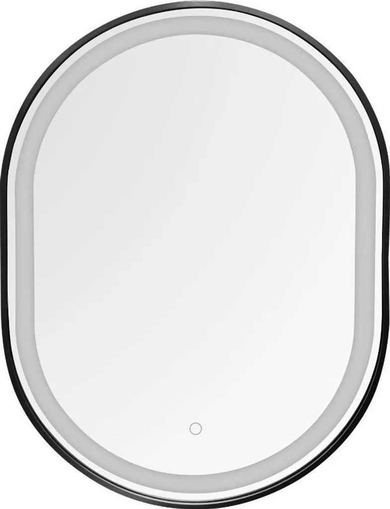 Miroir lumineux rond pour salle de bain LED 24W - Finition Premium