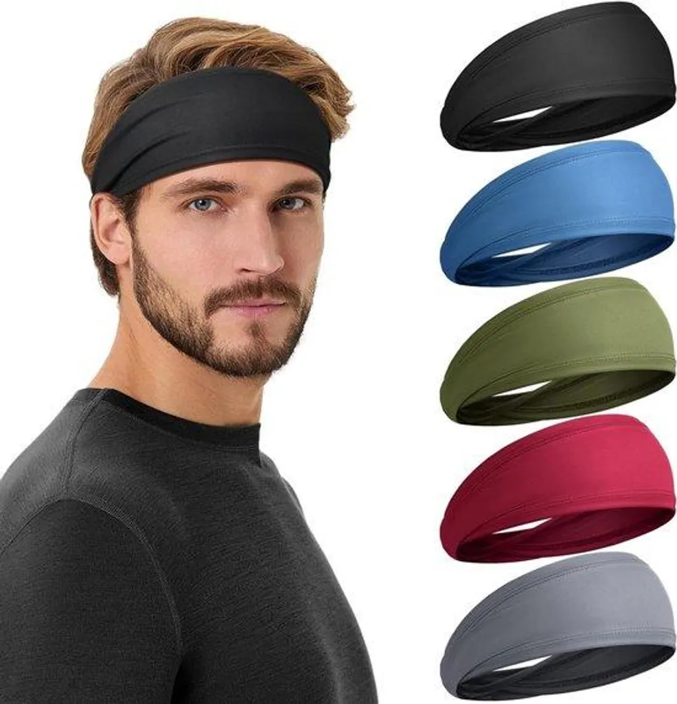 Bandeau de sport anti-transpiration élastique et fin pour le cyclisme
