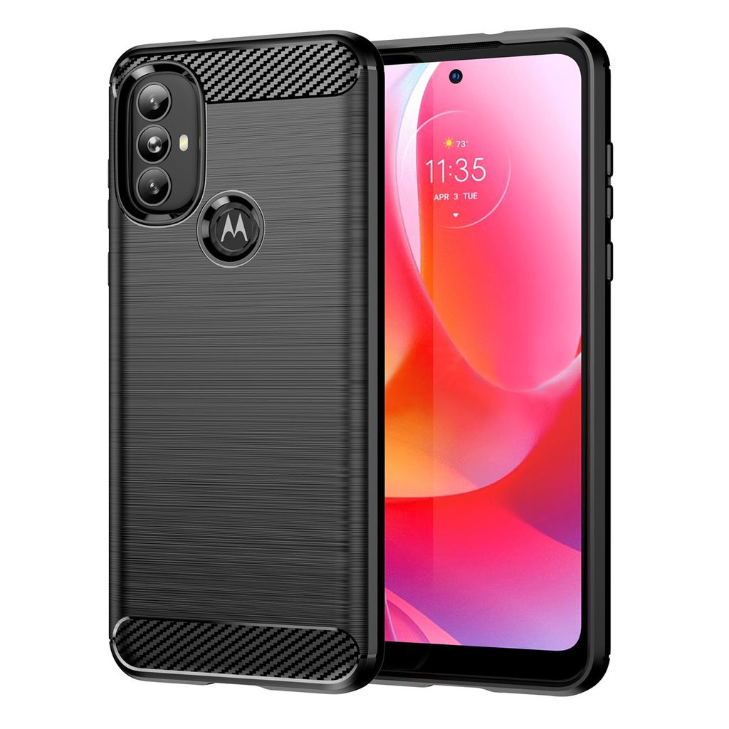 Carbon Shield TPU Hülle für Motorola Moto G Power 2022 KP24409