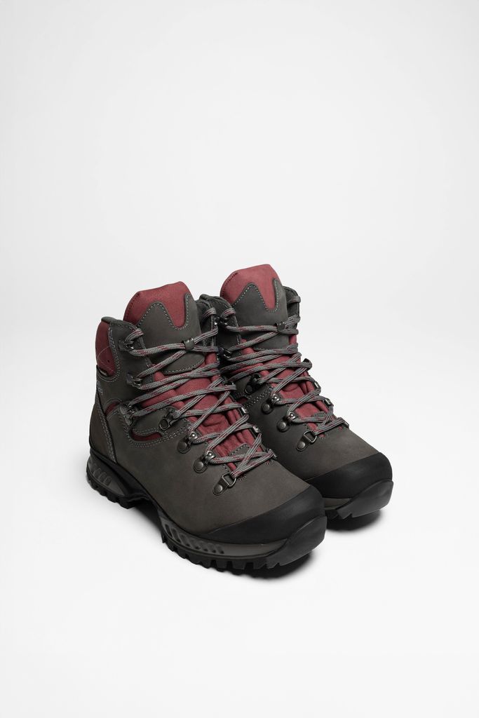 Hanwag Damen Trekkingstiefel Tatra II Lady GTX Asphalt Dark Garnet Damen Trekking Stiefel