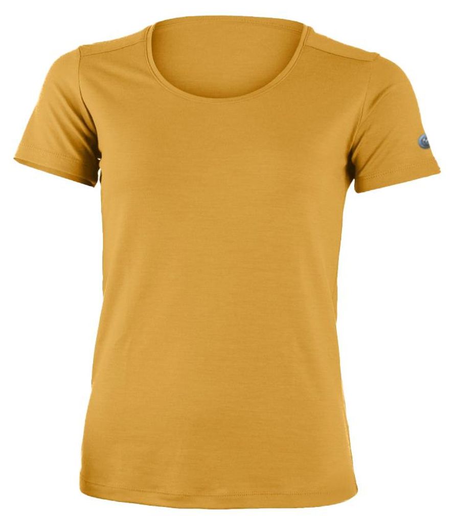 IRENA Damen Merinowoll-Kurzarm-T-Shirt