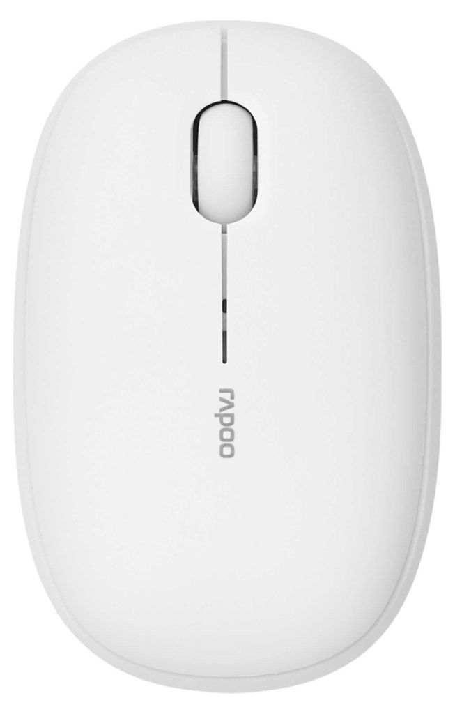 Mouse multimodale senza fili bianco e silenzioso Rapoo M660 Immagine del prodotto 
