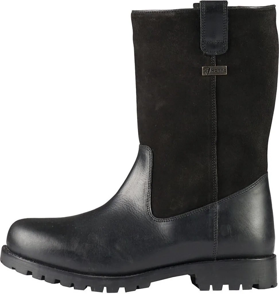 Bottes Horka Cornwall Noir EU 43 avec fermeture éclair et cuir souple