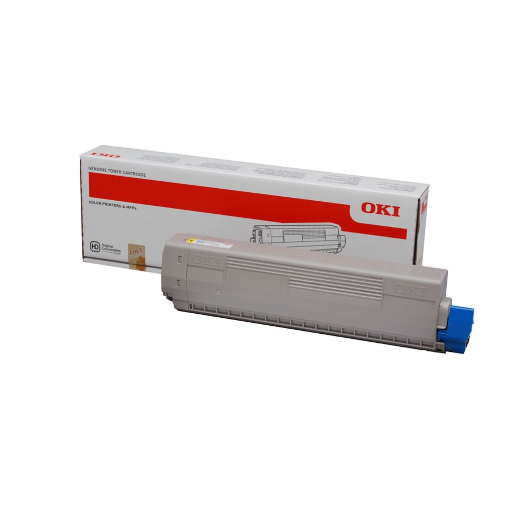 Original OKI 44844613 Toner gelb