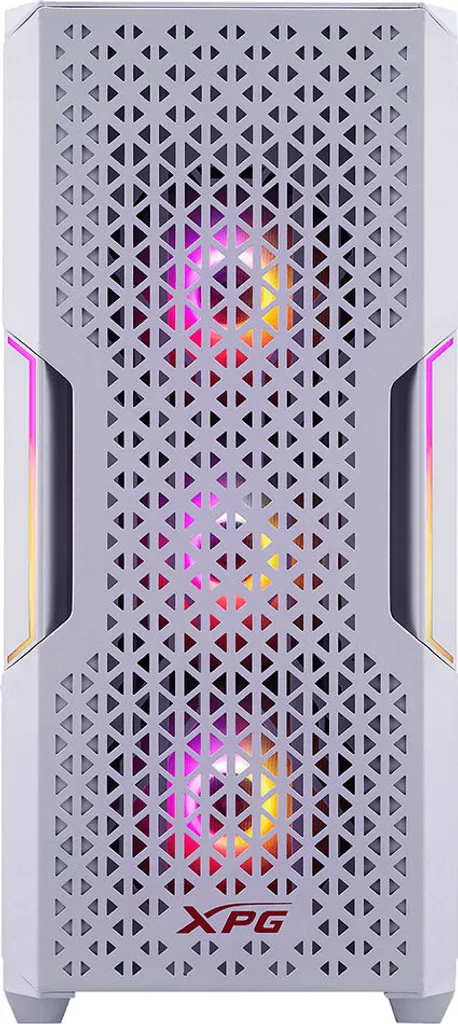 Boîtier PC ATX Adata XPG STARKER AIR blanc pour config gaming silencieuse