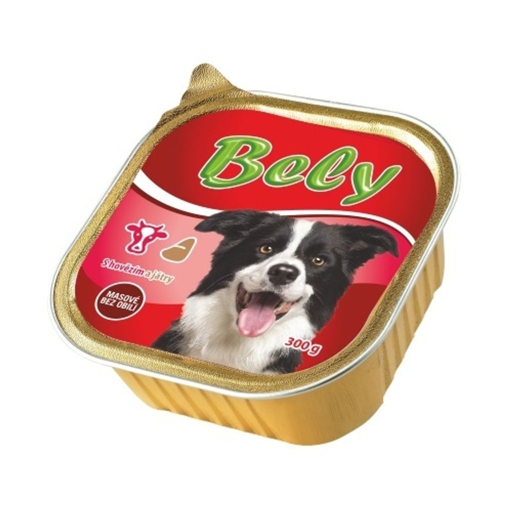 Akinu BELY Hovězí & játra paštika pro psy 300 g Obrázek produktu 