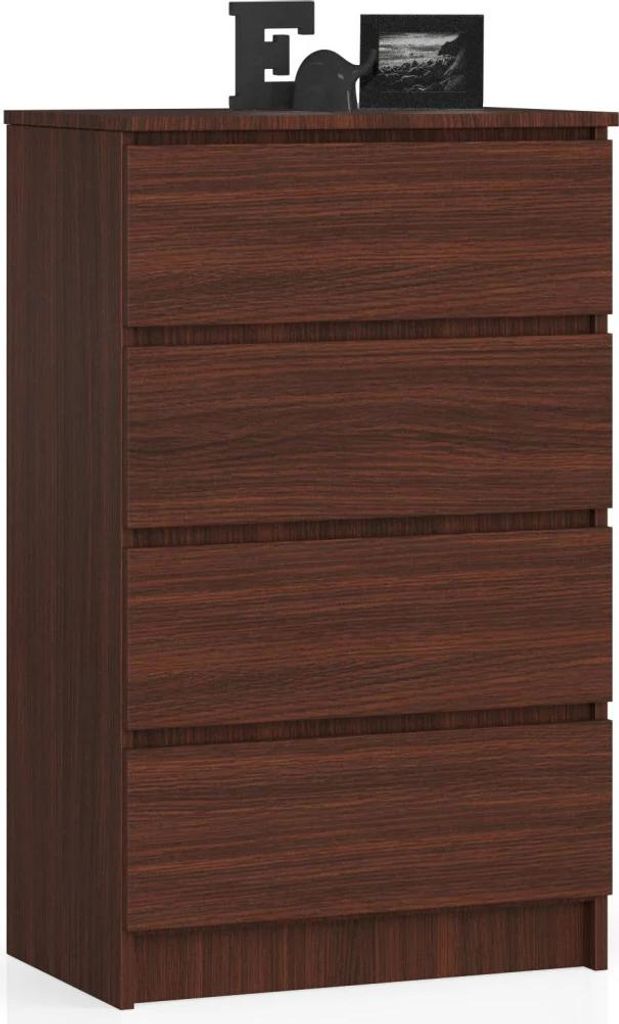 Úzka komoda so šuplíkmi SAVRILA - wenge Obrázok produktu 