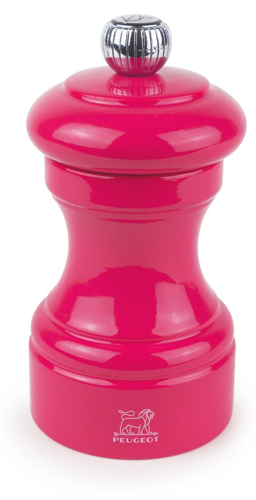 Peugeot Bistro Moulin à poivre 10 cm rose bonbon laqué bois Image du produit 