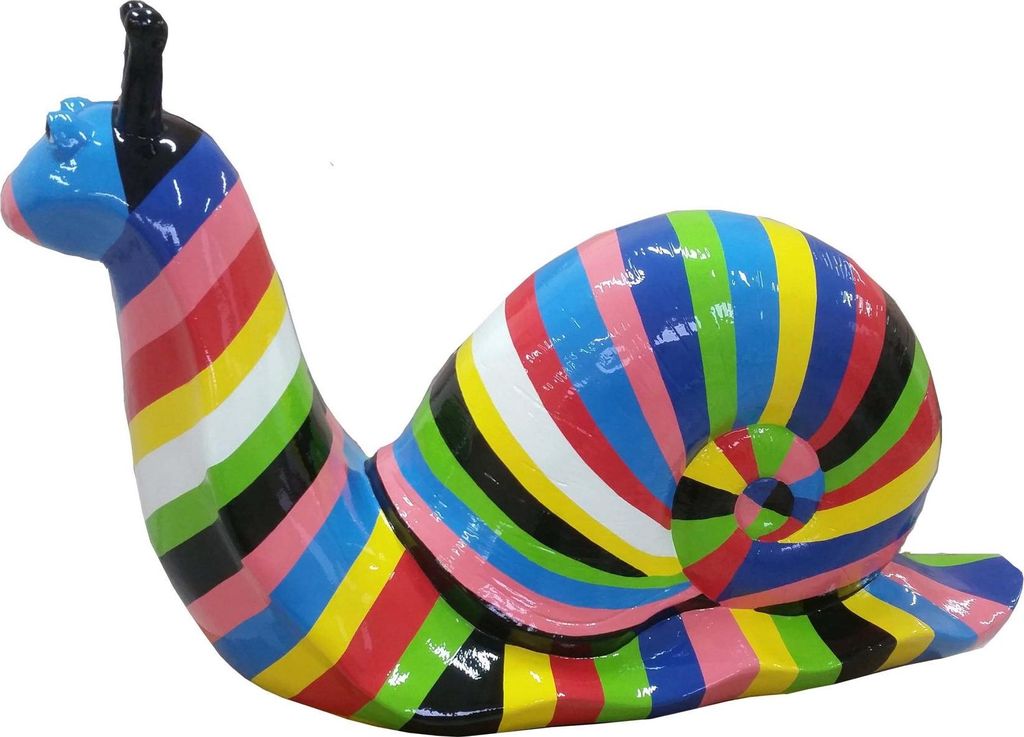 Deko Schnecke Figur Statue Skulptur 100 cm FIguren Statuen Skulpturen Schnecke