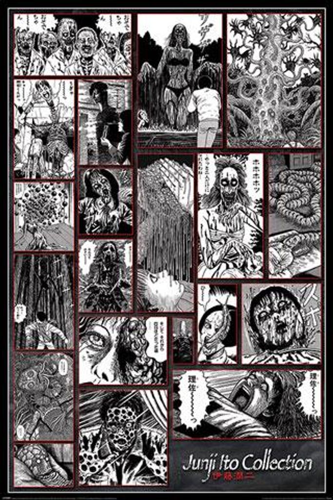 Junji Ito - Collection of the Macabre - Manga Anime - Poster - 61x91,5 cm ohne Zusatzartikel
