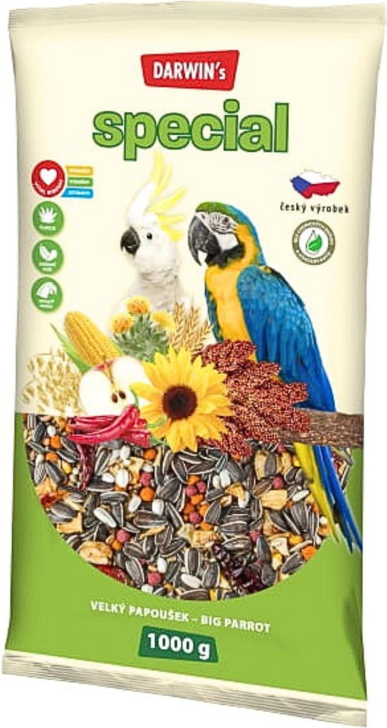 Nutrin Darwin's Big Parrot - nourriture pour grands Image du produit 