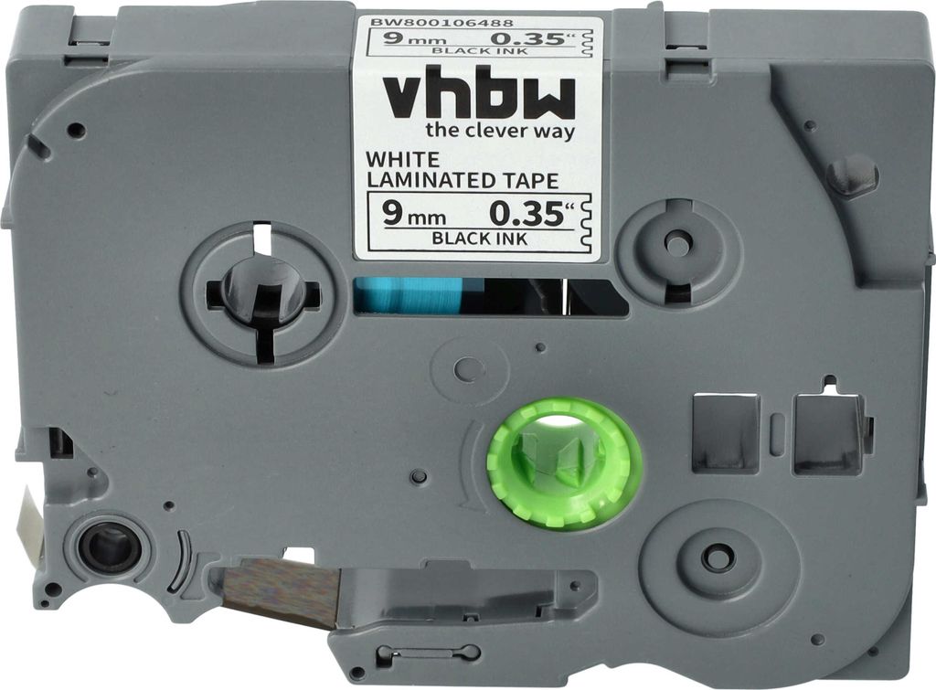vhbw Schriftband-Kassette Ersatz für Brother TZ-221, Produktbild 