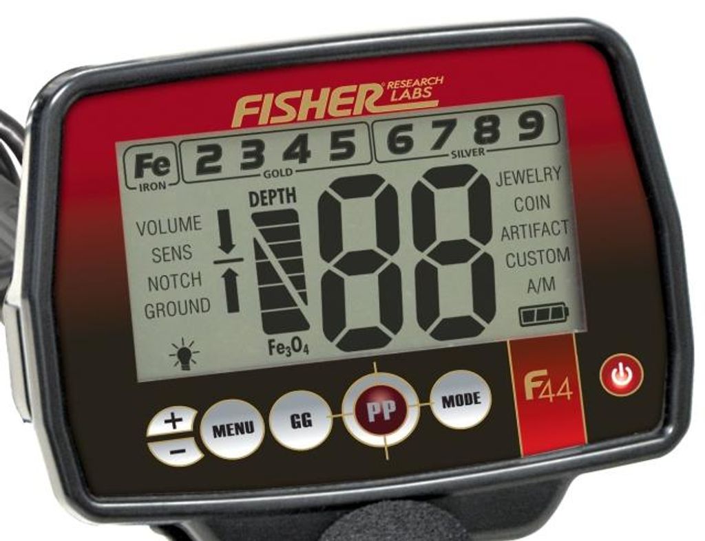 Wykrywacz metali Fisher F44 11" – Fisher Research Labs Zdjęcie produktu 