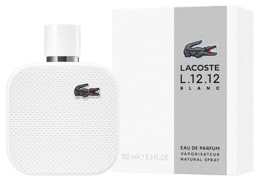 Lacoste L.12.12 Blanc Uomo Eau De Parfum Spray 100ml Immagine del prodotto 