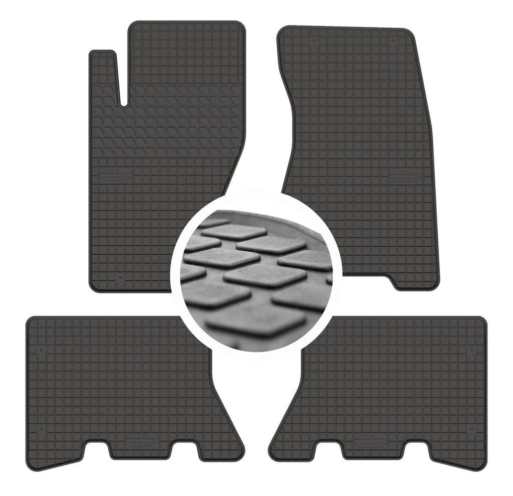 Alfombrillas de goma para el Jeep Grand Cherokee WJ Imagen del producto 