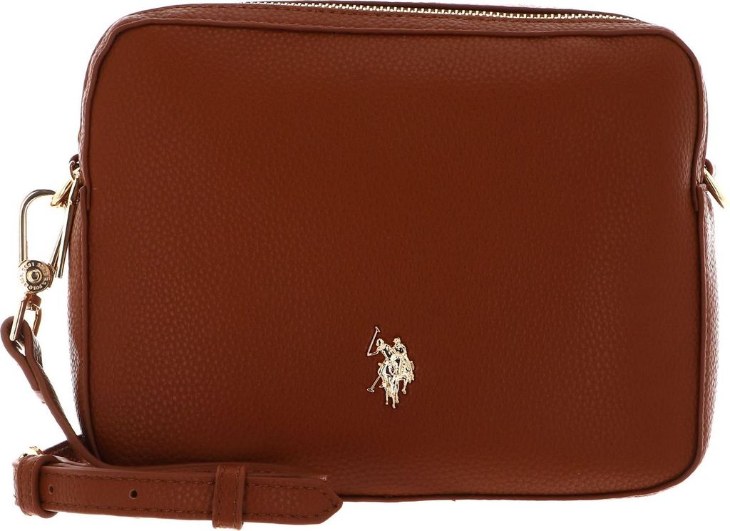 U.S. POLO ASSN. Umhängetasche Mansion Zip Crossbody Bag Tan braun