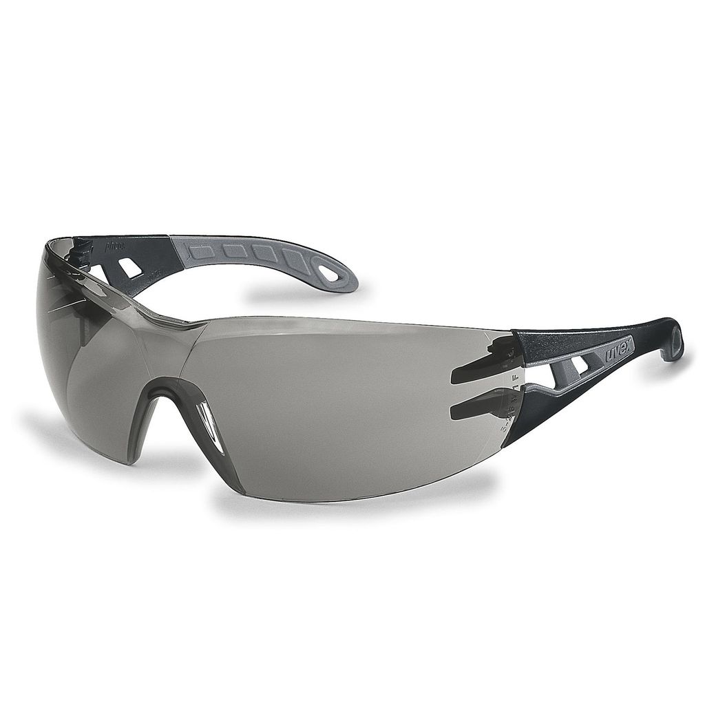 uvex Schutzbrille pheos supravision excellence schwarz/grau Produktbild 