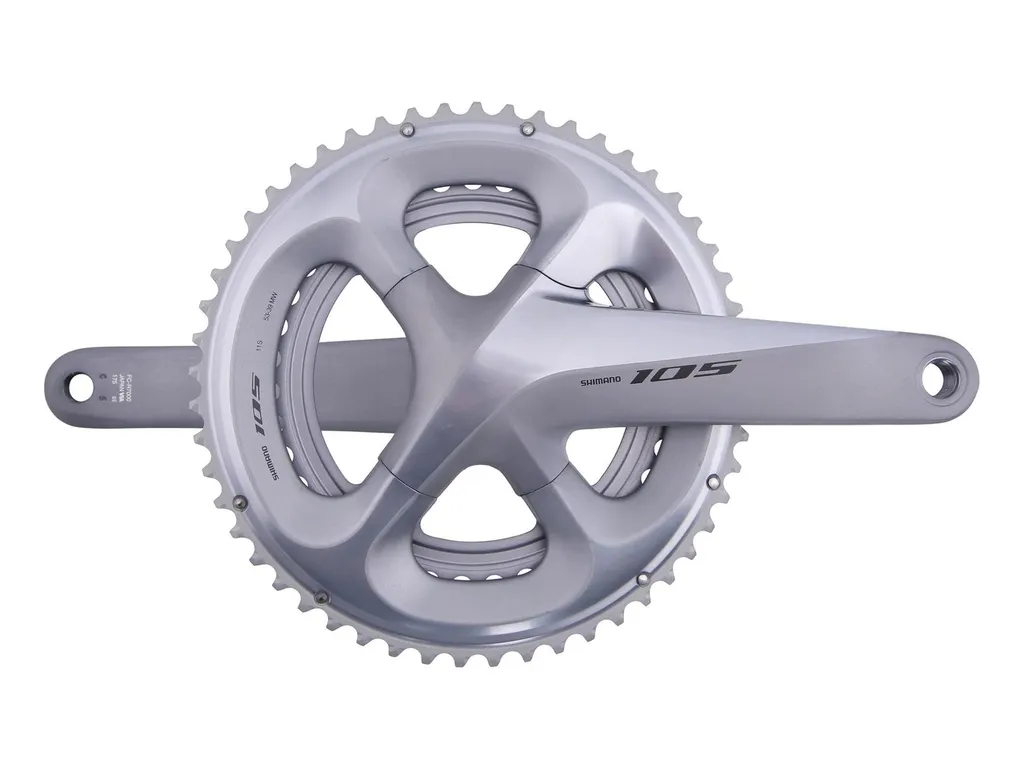 Pédalier Route 11V Shimano 105 R7000 175mm : Fini les Sauts de Chaîne