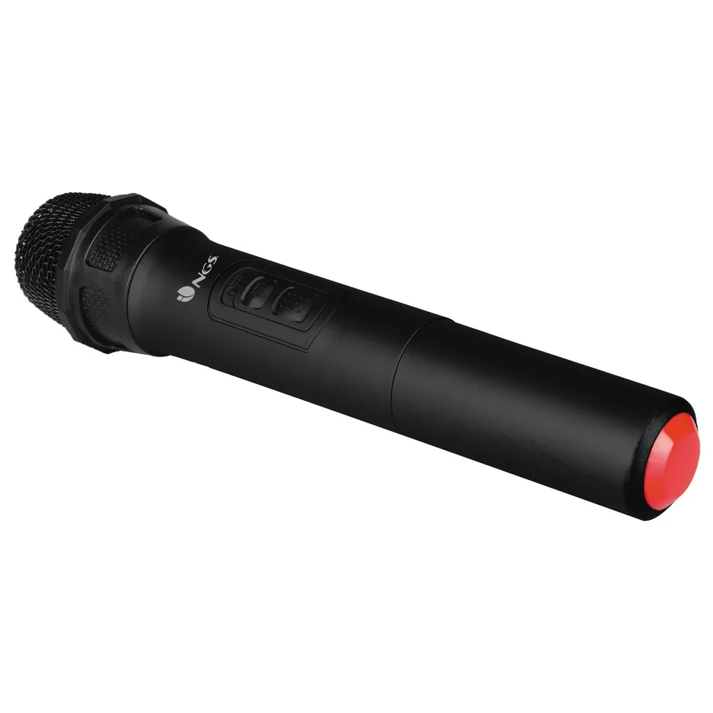 Microfono Senza Fili NGS Singer Air Nero - Microfono Dinamico VHF Vocal