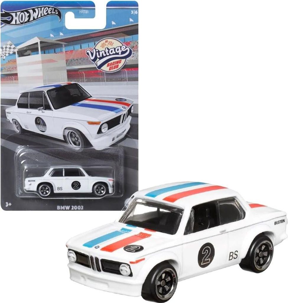 BMW 2002 HRV02 | Hot Wheels | Vintage Racing Club Fahrzeug Produktbild 