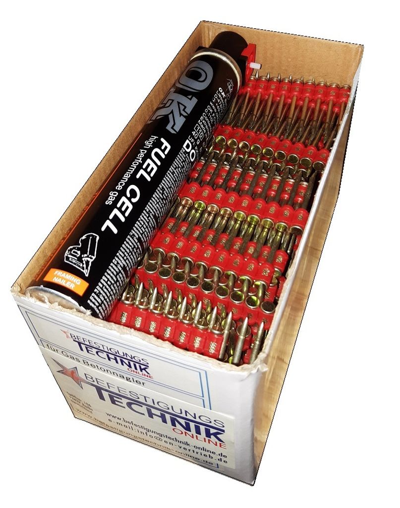 Betonnägel 3,0x32mm XH Gas für Betonnagler Hitachi NC40G Makita GN420CLSE KMR Tjep Senco C
