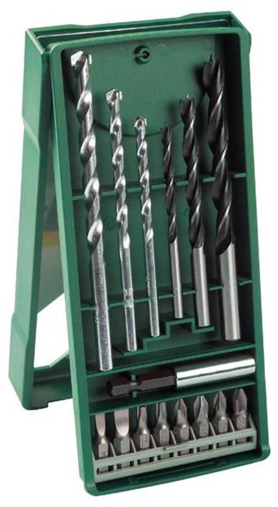 Mini-X-Line Mixed-Set, 15-teilig, 3 Stein-, 3 Holzbohrer, 8 Produktbild 