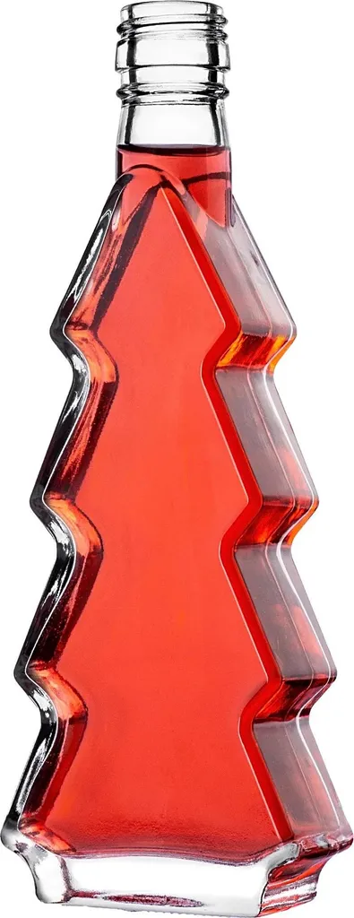 Contenant Verre Noël 200 ml Hermétique : Solution Cadeau et Déco Sapin x5