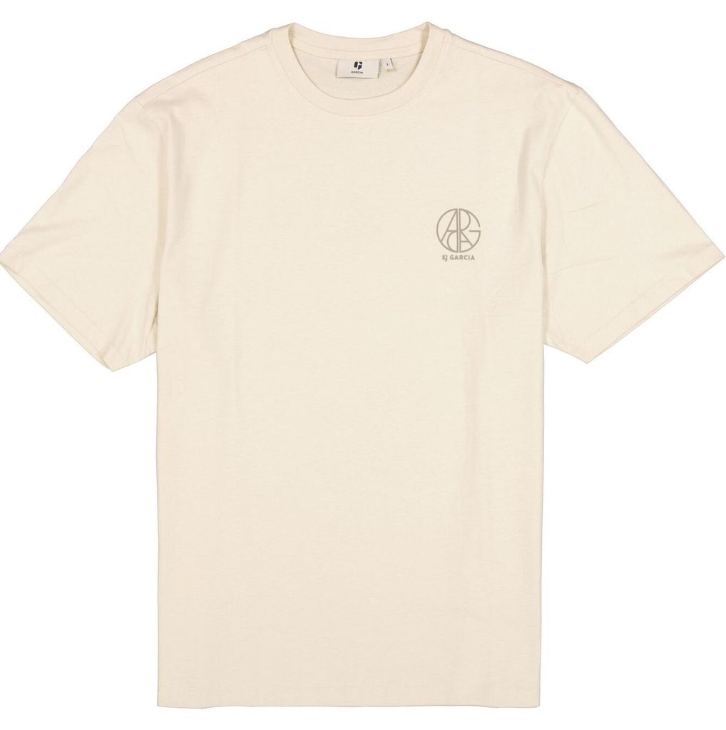 Garcia P261203_men`s T-shirt ss bone XL