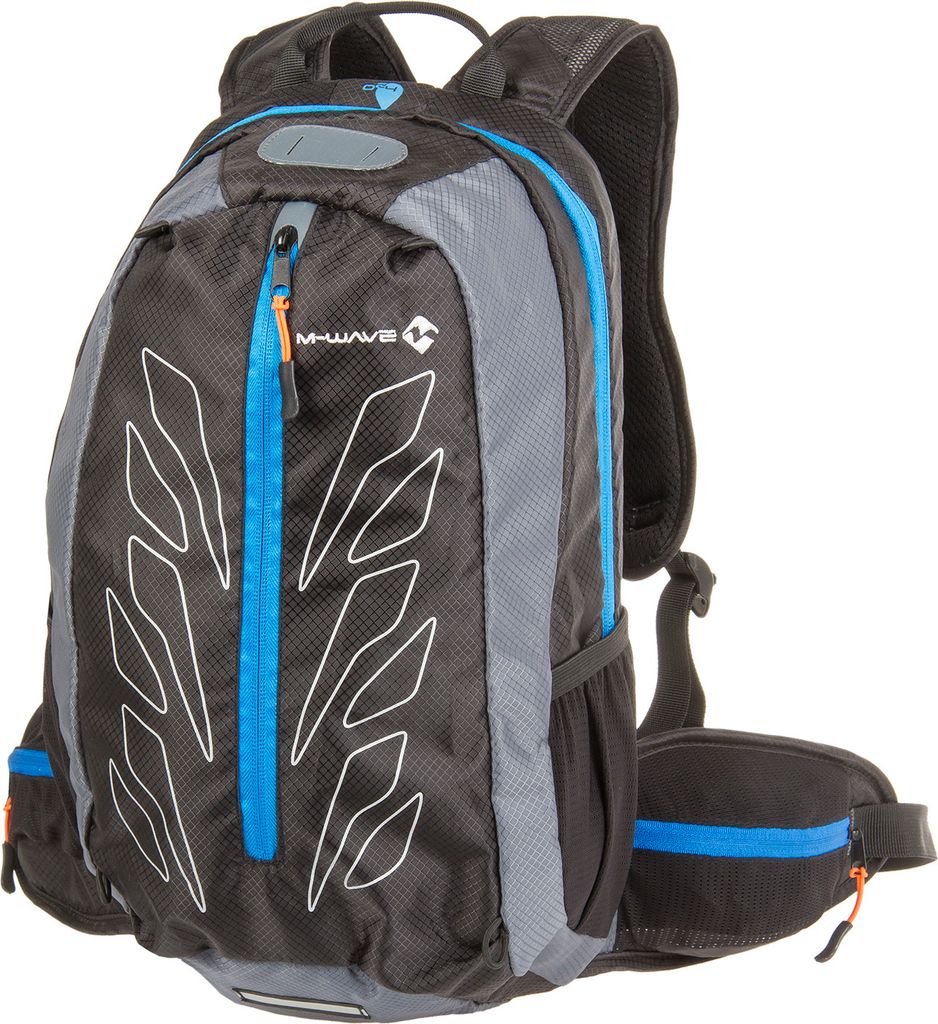 M-wave Rough Ride 15l Rucksack Blau,Grau Blau,Grau One Size