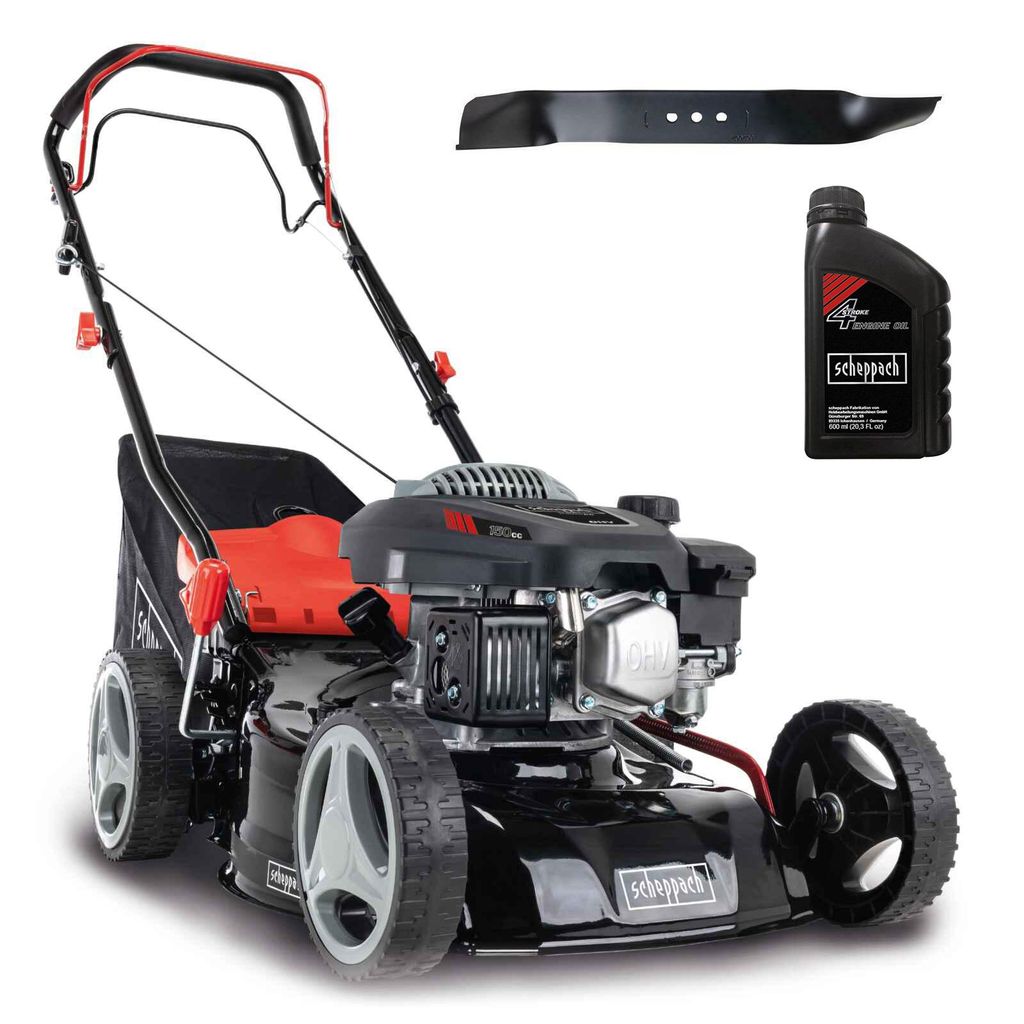 Scheppach Benzin Rasenmäher MS150-42 - 3,5PS | Breite 42cm Produktbild 