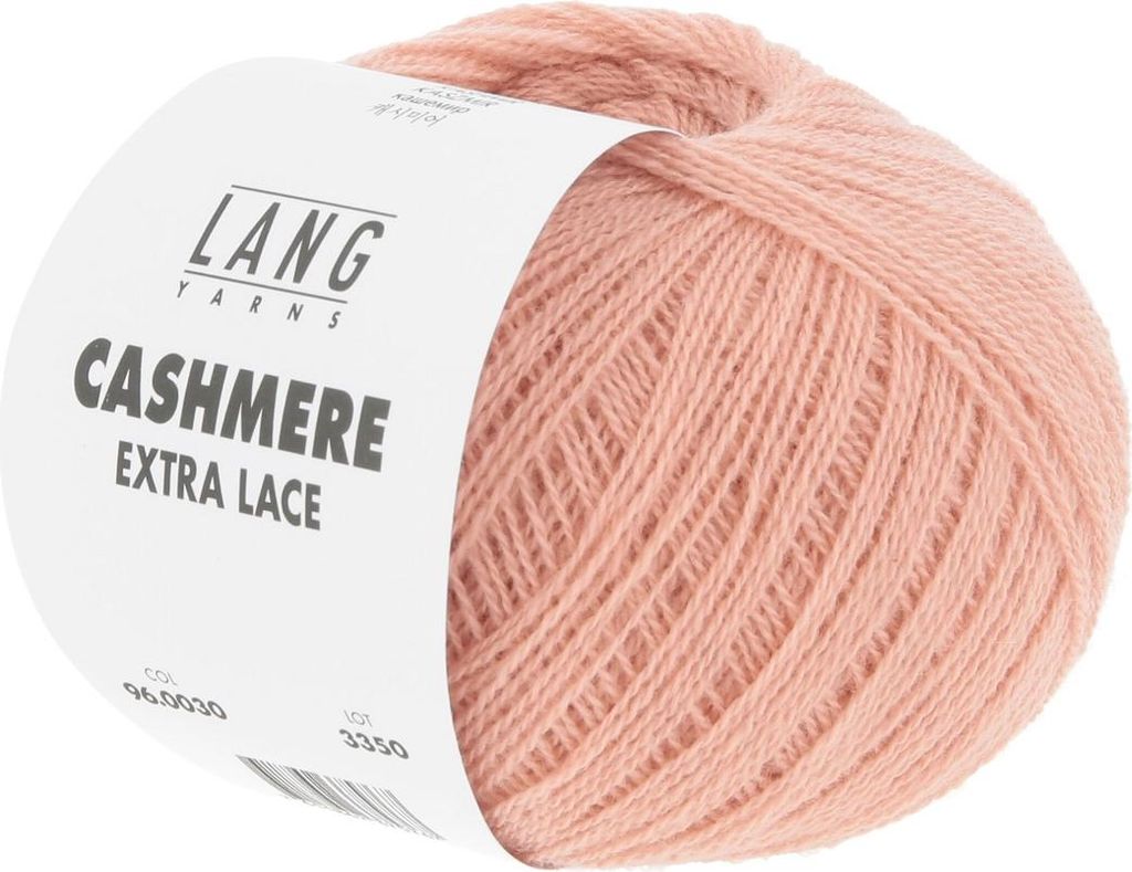 Lang Yarns - Cashmere Extra Lace 0030 lachs