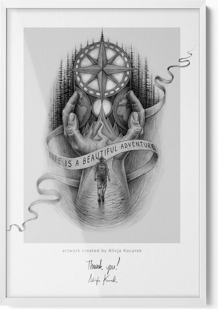 Fotorahmen Weißer Rahmen für Poster und Bilder Moderne Galerierahmen - 40x60 cm
